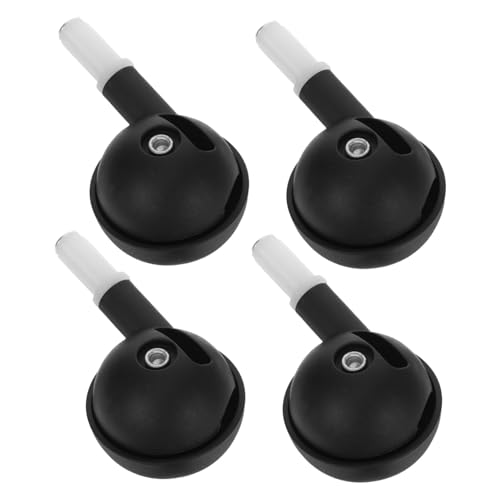 PRETYZOOM 4 Stück Babywagen Räder Leise Kunststoff Lenkrollen Geräuscharm Kompatibel für Kinderwagen und Lauflernhilfen Schwarz PRETYZOOM 4 Stück Babywagen Räder Leise Kunststoff Lenkrollen Geräuscharm Kompatibel für Kinderwagen und Lauflernhilfen Schwarz von PRETYZOOM