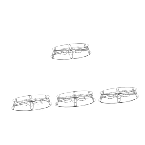 PRETYZOOM 4 Stück Eierdampfer Footed Ei Dampfstange Edelstahl -eierdämpfung Küchenei -dampfstange Nahrungsmittel Dampfendem Trivet Stapelbare Dampfregalküche Rostfreier Stahl Silber PRETYZOOM 4 Stück Eierdampfer Footed Ei Dampfstange Edelstahl -eierdämpfung Küchenei -dampfstange Nahrungsmittel Dampfendem Trivet Stapelbare Dampfregalküche Rostfreier Stahl Silber von PRETYZOOM