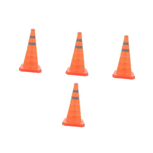 PRETYZOOM 4 Stück Faltbarer Verkehrssicherheitskegel Klappbarer Sicherheitsleitkegel Wetterfester Pylon für Straßen Parkplätze Baustellen Langlebig und Platzsparend PRETYZOOM 4 Stück Faltbarer Verkehrssicherheitskegel Klappbarer Sicherheitsleitkegel Wetterfester Pylon für Straßen Parkplätze Baustellen Langlebig und Platzsparend von PRETYZOOM