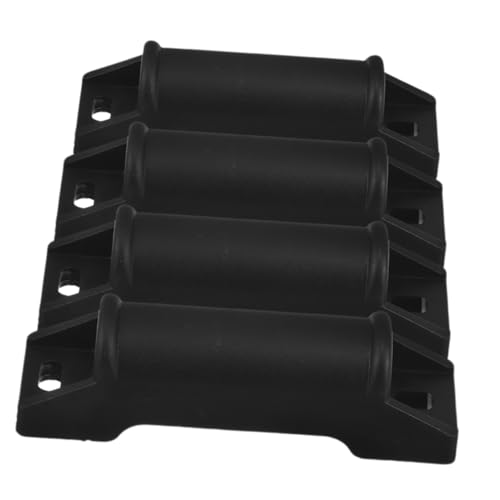 PRETYZOOM 4 Stück Gaming Stuhl Möbelgleiter Bürozubehör Fußhocker Tritthocker Stühle Heimstuhl Fußstützengleiter Fußstützengleiter Kissengleiter Stuhl Fußstützengleiter Schwarz Pp von PRETYZOOM
