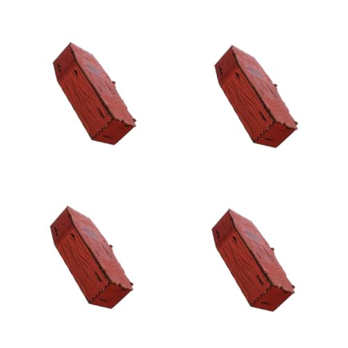 PRETYZOOM 4 Stück Halloween Dekoration Geschenkbox Sargförmiger Ohrringhalter Mini-Sargkisten Halskettenhalter kleiner Aufbewahrungsbehälter für Süßigkeiten Sarg-Schmucketui Holz Hellbraun PRETYZOOM 4 Stück Halloween Dekoration Geschenkbox Sargförmiger Ohrringhalter Mini-Sargkisten Halskettenhalter kleiner Aufbewahrungsbehälter für Süßigkeiten Sarg-Schmucketui Holz Hellbraun von PRETYZOOM