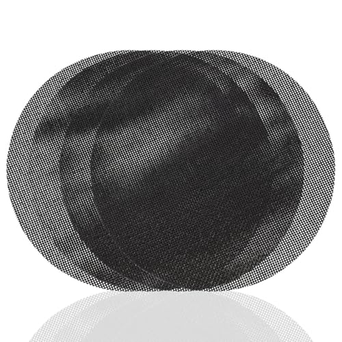 PRETYZOOM 4 Stück Heißluftfritteuse Serviertablett rund Airfryer-Korb Küchengerät backen topf matte Luftfritteusen-Pads waschbar Beschichtung Backform Topf aus Silikon Liner Glasfaser von PRETYZOOM
