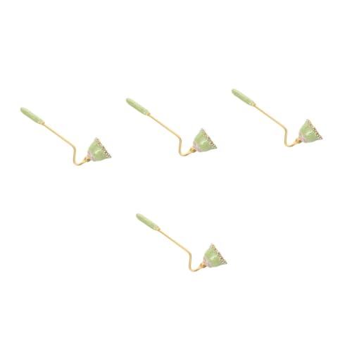 PRETYZOOM 4 Stück Kerzenlöscher Kerzendochtflammelöscher Candlesnuffer Wick Snuffer Teelichtlöscher Langgriff Kerzenstopper Feuerstopper für Kerzen Öllampen-Löschkappe Emaille Grün PRETYZOOM 4 Stück Kerzenlöscher Kerzendochtflammelöscher Candlesnuffer Wick Snuffer Teelichtlöscher Langgriff Kerzenstopper Feuerstopper für Kerzen Öllampen-Löschkappe Emaille Grün von PRETYZOOM