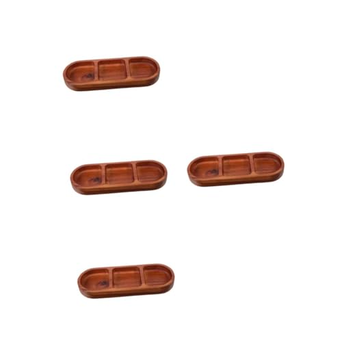 PRETYZOOM 4 Stück Massivholzgeschirr Sauce Gewürz Gericht Kleine Gewürzschalen Holzgewürzgerichte Soßenteller Aus Holz Tauchplatten Aus Holz Massivholz -tischplatte Kaffee Akazie PRETYZOOM 4 Stück Massivholzgeschirr Sauce Gewürz Gericht Kleine Gewürzschalen Holzgewürzgerichte Soßenteller Aus Holz Tauchplatten Aus Holz Massivholz -tischplatte Kaffee Akazie von PRETYZOOM