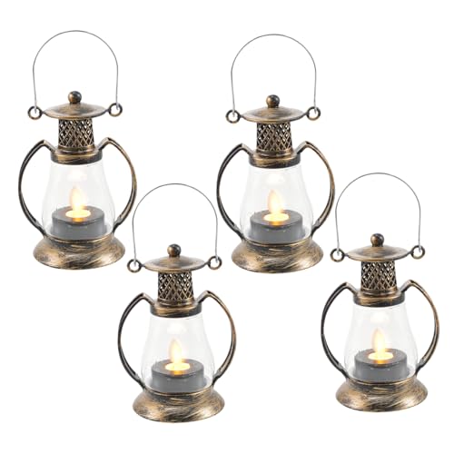 PRETYZOOM Vintage Laterne Kerze Licht Simulation Tragbare Desktop Dekorative Licht Für Home Decor Party PRETYZOOM Vintage Laterne Kerze Licht Simulation Tragbare Desktop Dekorative Licht Für Home Decor Party von PRETYZOOM