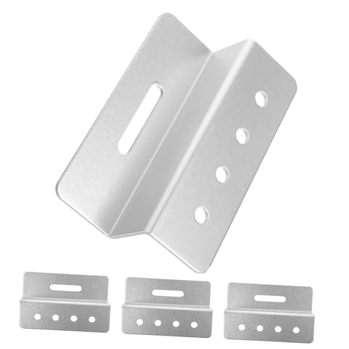 PRETYZOOM 4 Stück Solar Panel Halterung Z Form Aluminiumlegierung Rostfrei Leicht für Wohnmobil Boot Dachmontage Einfache Installation Flexibel Repositionierbar Kompatibel mit Flachdach PRETYZOOM 4 Stück Solar Panel Halterung Z Form Aluminiumlegierung Rostfrei Leicht für Wohnmobil Boot Dachmontage Einfache Installation Flexibel Repositionierbar Kompatibel mit Flachdach von PRETYZOOM