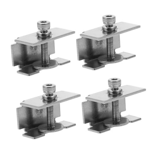 PRETYZOOM 4 Stück Teiliges Glasbett klemmen Drucker Verstellbare Halter zur Sicheren Fixierung von Glasplatten Einfache Montage Geeignet für Verschiedene Drucker und Arbeitsumgebungen PRETYZOOM 4 Stück Teiliges Glasbett klemmen Drucker Verstellbare Halter zur Sicheren Fixierung von Glasplatten Einfache Montage Geeignet für Verschiedene Drucker und Arbeitsumgebungen von PRETYZOOM