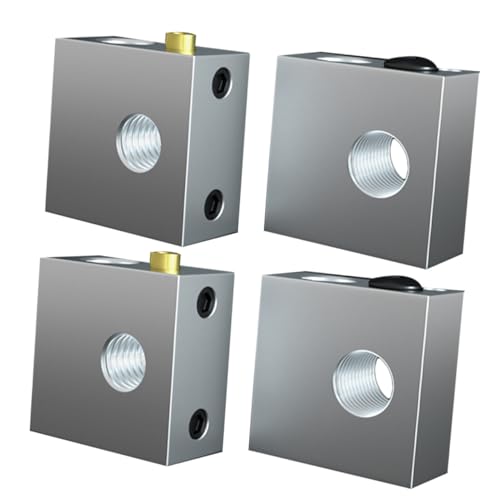 PRETYZOOM 4 Stück Teiliges Heizblock aus Hochwertigem Kompakt und Präzise Gefertigt Kompatibel mit Reprap Düsen als Ersatzteil Drucker Zubehör und Druckerteile PRETYZOOM 4 Stück Teiliges Heizblock aus Hochwertigem Kompakt und Präzise Gefertigt Kompatibel mit Reprap Düsen als Ersatzteil Drucker Zubehör und Druckerteile von PRETYZOOM