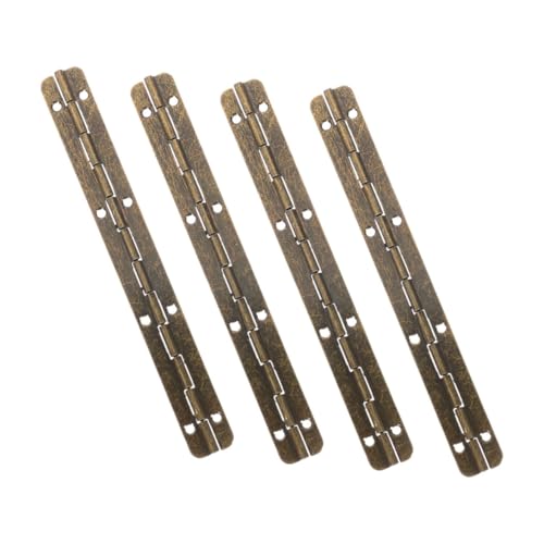 PRETYZOOM 4 Stück Teiliges Klavierband Dekorative Schmuckkastenscharniere aus Hochwertigem Material Rostfrei Langlebig für Holzboxen Verpackungskisten Schmuckkästen Öffnung PRETYZOOM 4 Stück Teiliges Klavierband Dekorative Schmuckkastenscharniere aus Hochwertigem Material Rostfrei Langlebig für Holzboxen Verpackungskisten Schmuckkästen Öffnung von PRETYZOOM