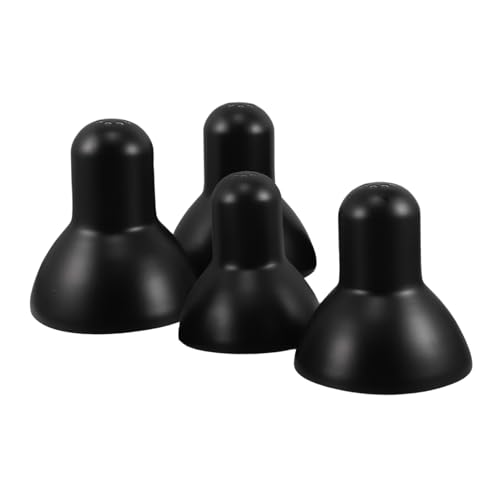 PRETYZOOM 4 Stück Teiliges Metall Tischlampenschirme aus Robustem Stahl Kompakte Lampenabdeckung für Schreibtischbeleuchtung Fokussiertes Licht als Ersatz für Nachttischlampen und von PRETYZOOM