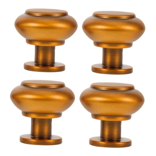 PRETYZOOM 4 Stück Teiliges Vintage Möbelgriff aus Zinklegierung Rutschfeste Schubladengriffe mit Strukturierter Oberfläche Komfortabler Griff für Küchen und Kleiderschränke Langlebig und von PRETYZOOM