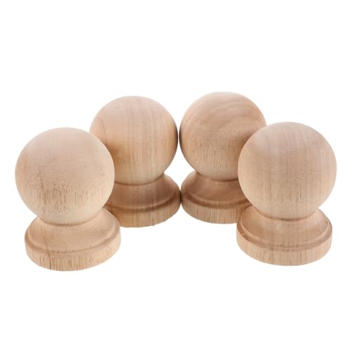 PRETYZOOM 4 Stück Unlackierte Holz Baluster Spindeln Natürliche Holzteile mit Römischem Säulen und Flaschenkürbis Design Dekorative Möbelverzierungen für Europäische Möbel Handwerksprojekte PRETYZOOM 4 Stück Unlackierte Holz Baluster Spindeln Natürliche Holzteile mit Römischem Säulen und Flaschenkürbis Design Dekorative Möbelverzierungen für Europäische Möbel Handwerksprojekte von PRETYZOOM