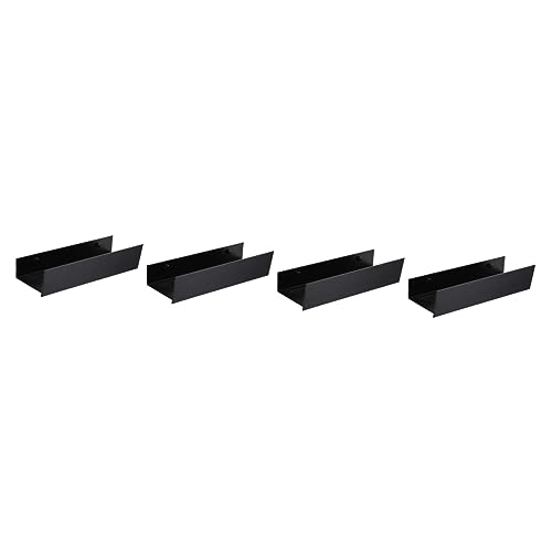 PRETYZOOM 4 Stück Wandregal Duschablage ohne Bohren Badezimmer Organizer Aging Großes Fassungsvermögen für Shampoo Handtücher Toilettenbedarf von PRETYZOOM