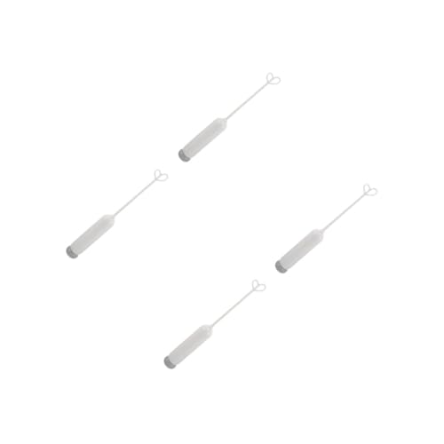 PRETYZOOM 4 Stück elektrischer Mixer Handmischer elektrischer Handheld Pulverformelmixer Handmixer Handlicher Milchaufschäumerstab Säuglingsmilchpulvermischer Abs Weiß Wiederverwendbar von PRETYZOOM