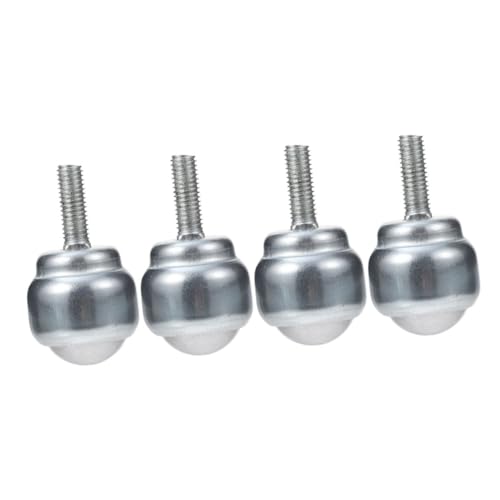 PRETYZOOM 4 Stück -rad Lenkrollen Mit Gewinde Räder Für Trolley Kugelübertragungsrolle Ersatzlenkrollen Zaubererräder Transferkugellager Castor -räder Lenkrad Silber Kohlenstoffstahl PRETYZOOM 4 Stück -rad Lenkrollen Mit Gewinde Räder Für Trolley Kugelübertragungsrolle Ersatzlenkrollen Zaubererräder Transferkugellager Castor -räder Lenkrad Silber Kohlenstoffstahl von PRETYZOOM