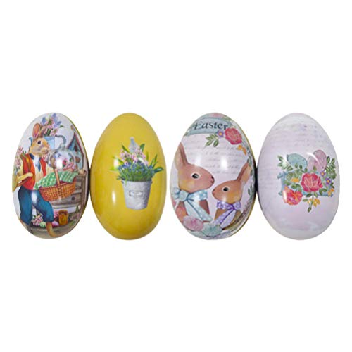 PRETYZOOM 4 Stücke Ostereier Osterdeko Eier zum Befüllen Ostern Geschenkbox Metall Geschenkdose Keksdose Metalldose Blechdose Schmuckdose Süßigkeiten Dose Schachtel für Kinder Geschenke PRETYZOOM 4 Stücke Ostereier Osterdeko Eier zum Befüllen Ostern Geschenkbox Metall Geschenkdose Keksdose Metalldose Blechdose Schmuckdose Süßigkeiten Dose Schachtel für Kinder Geschenke von PRETYZOOM