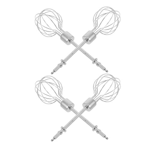 PRETYZOOM 4-teiliges Rührbesen Für Handmixer: Ersatz-schneebesen Aus Edelstahl Zum Backen – Kompaktes Und Leichtes Teil PRETYZOOM 4-teiliges Rührbesen Für Handmixer: Ersatz-schneebesen Aus Edelstahl Zum Backen – Kompaktes Und Leichtes Teil von PRETYZOOM