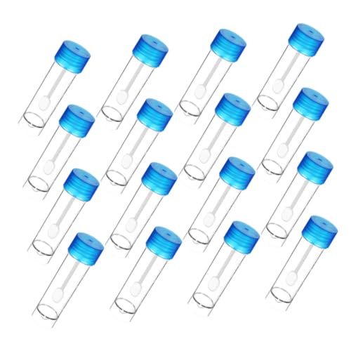 PRETYZOOM 40 Stück Bequemer Probensammler Probenbecher zum Testen Fäkalienbehälter Stuhlsammelbehälter Stuhlbehälter stuhlprobe topf Stuhlprobenbecher Stuhlprobenbehälter Transparent von PRETYZOOM
