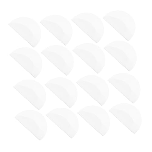 PRETYZOOM 40 Stück Dampfmatte aus Silikon Dampfmatten Runde Pads aus Silikon rundes Silikonkissen Dampfschild von Silikonfutter Silikonmatte Dampferpolster Dämpfeinlagen Kieselgel Weiß von PRETYZOOM