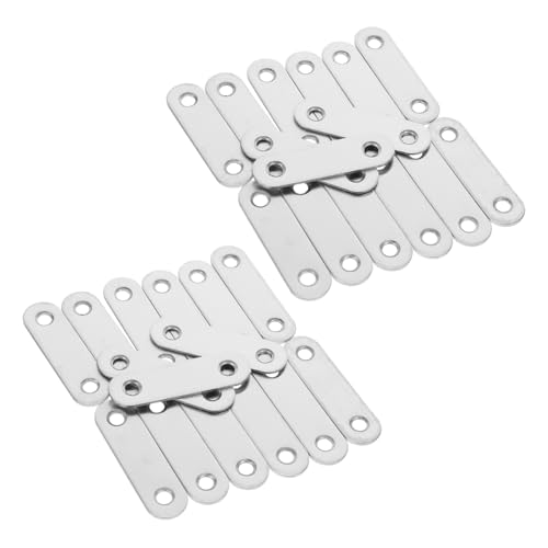 PRETYZOOM 40 Stück Teiliges Edelstahl Möbelwinkel Flachverbinder mit Lochabstand Verstärkte Schwere Möbelwinkel aus Rostfreiem Stahl für Ablagen Schränke und Möbelverbindungen PRETYZOOM 40 Stück Teiliges Edelstahl Möbelwinkel Flachverbinder mit Lochabstand Verstärkte Schwere Möbelwinkel aus Rostfreiem Stahl für Ablagen Schränke und Möbelverbindungen von PRETYZOOM