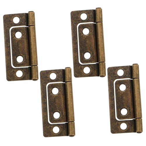 PRETYZOOM 4Stücke Teiliges Antike Falt-hinges für Möbel und Rvs Hochwertige Langlebige Scharniere für Innenholztüren Schranktüren Vintage Design mit Einfacher Installation PRETYZOOM 4Stücke Teiliges Antike Falt-hinges für Möbel und Rvs Hochwertige Langlebige Scharniere für Innenholztüren Schranktüren Vintage Design mit Einfacher Installation von PRETYZOOM