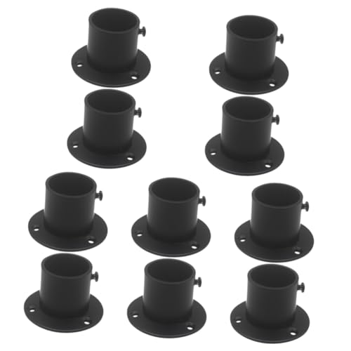 PRETYZOOM 5 Sätze Duschvorhangstangen Halterungen Aus Langlebige Flanschbasis Für Einfache Montage Für Badezimmer Kleiderschränke Und Geschäfte 2 Stück * 5 PRETYZOOM 5 Sätze Duschvorhangstangen Halterungen Aus Langlebige Flanschbasis Für Einfache Montage Für Badezimmer Kleiderschränke Und Geschäfte 2 Stück * 5 von PRETYZOOM