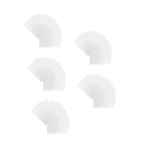 PRETYZOOM 5 Sätze Kleidungsverpackungsbeutel Befestigungsnetzclip Verpackungsmaterial Verpackungsbeutel Verbrühungsschutz Ärmel Snap-Clip-Clip Mesh-netzclip Plastik Transparent 50 Stück * 5 von PRETYZOOM