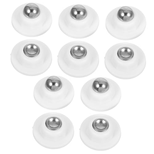 PRETYZOOM 5 Sätze Transparenter Selbstklebender Magnetischer Türstopper Geräuschlos Doppelseitig Haftend Stoßdämpfend Sicherer Halt für Türen Wand und Bodenschutz für Zuhause Wohnmobil und von PRETYZOOM