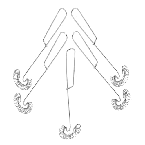 PRETYZOOM 5 Stück Backmischer Backen von Schneebesen Eiermischer Hand gehaltenes Ei manuelles Eierdraht Schneebesen kleine Schneebesen Edelstahl Rostfreier Stahl Silber Wiederverwendbar PRETYZOOM 5 Stück Backmischer Backen von Schneebesen Eiermischer Hand gehaltenes Ei manuelles Eierdraht Schneebesen kleine Schneebesen Edelstahl Rostfreier Stahl Silber Wiederverwendbar von PRETYZOOM