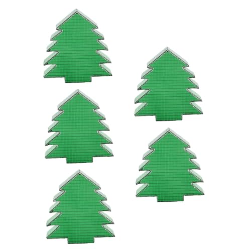 PRETYZOOM 5 Stück Christbaumschmuck Stufe Tablettbaum Schreibtischbaum Weihnachtsbaum für Fenster Kamin Urlaubsbaumdekoration Baum geformte Verzierungen Disco Tree Tafelbaum Glas Grün PRETYZOOM 5 Stück Christbaumschmuck Stufe Tablettbaum Schreibtischbaum Weihnachtsbaum für Fenster Kamin Urlaubsbaumdekoration Baum geformte Verzierungen Disco Tree Tafelbaum Glas Grün von PRETYZOOM