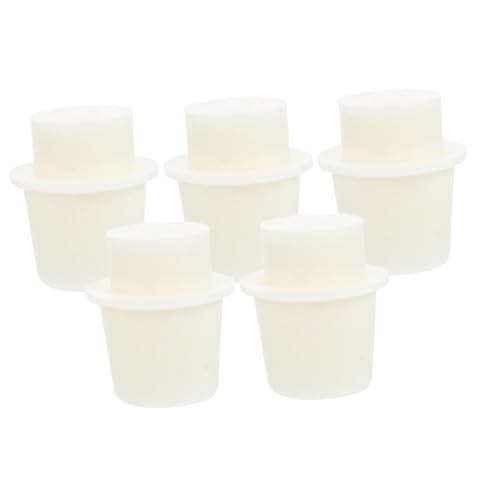 PRETYZOOM 5 Stück Konische Gummi Stopfen für Erlenmeyer Flaschen Langlebiger Flaschenverschluss und Dichtung Vielseitig Einsetzbar für Labor und Experiment Schonend zu Glas Einfach zu PRETYZOOM 5 Stück Konische Gummi Stopfen für Erlenmeyer Flaschen Langlebiger Flaschenverschluss und Dichtung Vielseitig Einsetzbar für Labor und Experiment Schonend zu Glas Einfach zu von PRETYZOOM