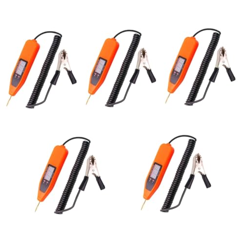 PRETYZOOM 5 Stück Spannungsteststift Digital Leistung Automobil Prüfen Werkzeug Stromspannung Usb Sicherungsprüferauto Spannungsprüfer Elektrischer Tester Auto Schaltung Tester Abs von PRETYZOOM