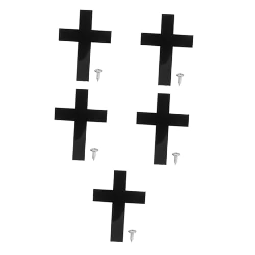 PRETYZOOM 5 Stück Zubehör für Kommuniongeschirr Holy Cup Deckelkreuz KOMMUNION -TABELWÜRSCHASTE LID -GERLAGE Erster Kommunionschale Deckelkreuz COMMISCHE Rostfreier Stahl Schwarz PRETYZOOM 5 Stück Zubehör für Kommuniongeschirr Holy Cup Deckelkreuz KOMMUNION -TABELWÜRSCHASTE LID -GERLAGE Erster Kommunionschale Deckelkreuz COMMISCHE Rostfreier Stahl Schwarz von PRETYZOOM