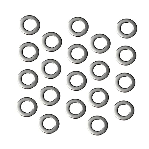 PRETYZOOM 50 Pcs Metall Spacer Schraube Accessoreis Dichtung Silber Metall Dichtung Spacer Für Schmuck PRETYZOOM 50 Pcs Metall Spacer Schraube Accessoreis Dichtung Silber Metall Dichtung Spacer Für Schmuck von PRETYZOOM