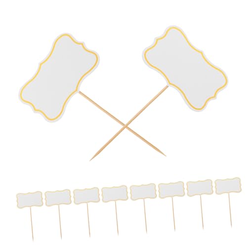 PRETYZOOM 50 Stück Käse -tag -flagge Käsedekorationen Buffetetiketten Für Wurstwaren Lebensmitteletiketten Essensschilder Für Die Party Vorspeise Zeichen Käsemarker An Der Tafel Papier Weiß PRETYZOOM 50 Stück Käse -tag -flagge Käsedekorationen Buffetetiketten Für Wurstwaren Lebensmitteletiketten Essensschilder Für Die Party Vorspeise Zeichen Käsemarker An Der Tafel Papier Weiß von PRETYZOOM