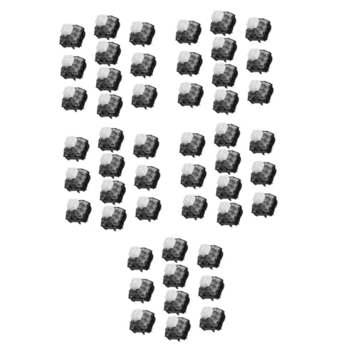 PRETYZOOM 50 Stück Spieltastatur Mechanische Tastaturschalter Für Gaming Schaftkörper Computerversorgung Schalter Für Gaming Computerteil von PRETYZOOM