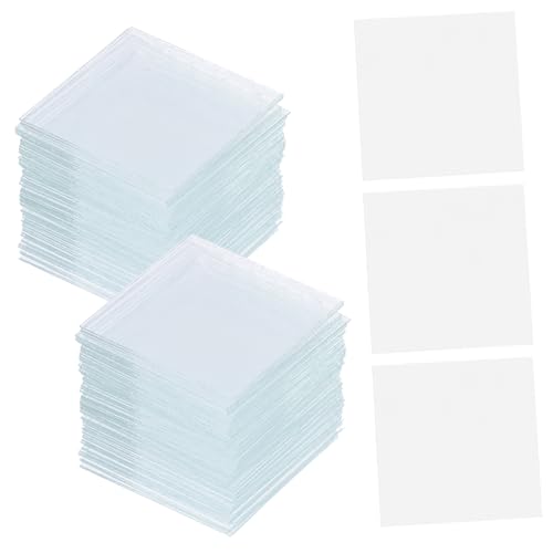 PRETYZOOM 500 Stück Quadratische Mikroskop objektträger aus Glas Langlebige Abdeckgläser für Laborproben Präzise Präparateherstellung Robust und Vielseitig Einsetzbar PRETYZOOM 500 Stück Quadratische Mikroskop objektträger aus Glas Langlebige Abdeckgläser für Laborproben Präzise Präparateherstellung Robust und Vielseitig Einsetzbar von PRETYZOOM