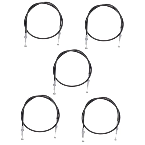 PRETYZOOM 5st Gehäusekabel Tragbar Kabel Für Friseurstühle Friseurstuhlkabel Handhaben Bürostuhlkabel Liegegriff Tauschen Ersatz des Zugkabels des Sessels Salon Hebeseil Für Stuhl Black Abs von PRETYZOOM