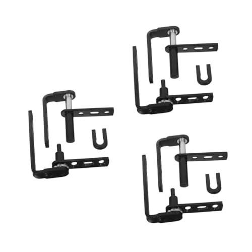 PRETYZOOM 6 Stck. Türangel Louvre -türschwingungsscharniere Salon -scharnierersatz Ersatz Aus Edelstahl Selbstschließend Scharnier Schwingtürscharniere Schwarz Rostfreier Stahl PRETYZOOM 6 Stck. Türangel Louvre -türschwingungsscharniere Salon -scharnierersatz Ersatz Aus Edelstahl Selbstschließend Scharnier Schwingtürscharniere Schwarz Rostfreier Stahl von PRETYZOOM