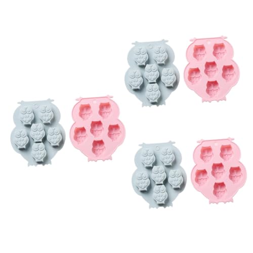 PRETYZOOM 6stücke Silikon Keksformen Im Eulen-design Wiederverwendbare Backformen Für -biscuits Für Kreative Backprojekte Blautöne Rosatöne PRETYZOOM 6stücke Silikon Keksformen Im Eulen-design Wiederverwendbare Backformen Für -biscuits Für Kreative Backprojekte Blautöne Rosatöne von PRETYZOOM