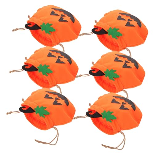 PRETYZOOM 6 Stück Halloween Süßigkeitentaschen Kürbisform Handliche Kindgerechte Tragetaschen Leicht Für Trick Treat Feste Dekoration Halloween Party Zubehör PRETYZOOM 6 Stück Halloween Süßigkeitentaschen Kürbisform Handliche Kindgerechte Tragetaschen Leicht Für Trick Treat Feste Dekoration Halloween Party Zubehör von PRETYZOOM