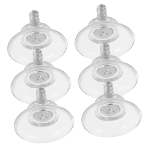 PRETYZOOM 6 Stück PVC-Sauger Saugnäpfe zum Aufhängen Hochleistungs-Saugnäpfe für Glas Saugnapf Aufhänger Tischsauger aus Glas Saugnäpfe für Vorhänge Metall Transparent PRETYZOOM 6 Stück PVC-Sauger Saugnäpfe zum Aufhängen Hochleistungs-Saugnäpfe für Glas Saugnapf Aufhänger Tischsauger aus Glas Saugnäpfe für Vorhänge Metall Transparent von PRETYZOOM