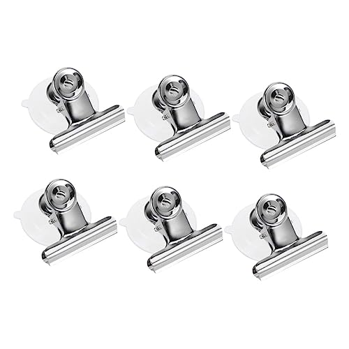 PRETYZOOM 6 Stück Saugnapf Clips mit Wiederverwendbare Halter für Badezimmer Accessoires und Fensterbeschilderung für Glatte Oberflächen PRETYZOOM 6 Stück Saugnapf Clips mit Wiederverwendbare Halter für Badezimmer Accessoires und Fensterbeschilderung für Glatte Oberflächen von PRETYZOOM
