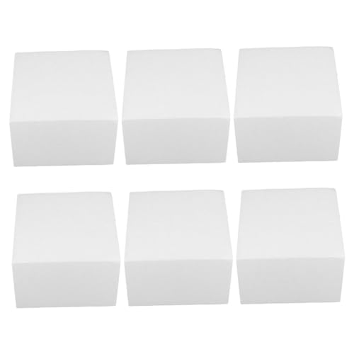 PRETYZOOM 6 Stück Schaumstoffblock für Basteln Quadratischer Fake Cake Model Stabiler Schaumstoff Dummy für Diy Hochzeit Weihnachtsdeko Schulmodellierung Wiederverwendbar PRETYZOOM 6 Stück Schaumstoffblock für Basteln Quadratischer Fake Cake Model Stabiler Schaumstoff Dummy für Diy Hochzeit Weihnachtsdeko Schulmodellierung Wiederverwendbar von PRETYZOOM