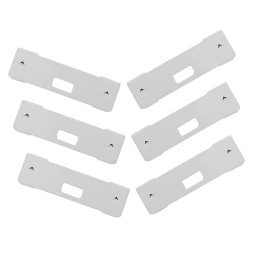 PRETYZOOM 6 Stück Vertikale Jalousien Reparatur Clips Langlebige Blind Tabs für Fensterblenden Einfache Installation Kompatibel mit Verschiedenen Materialien Robuste Halterung für Lamellen von PRETYZOOM