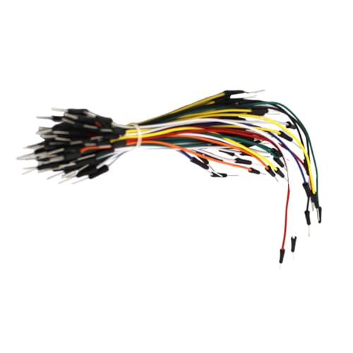 PRETYZOOM 65 Stück Teiliges Breadboard Jumper Kabel mit Runden Steckern Flexible Testleitungen für Elektronische DIY projekte Wiederverwendbar Leicht und Kompakt für Steckbrett anwendungen PRETYZOOM 65 Stück Teiliges Breadboard Jumper Kabel mit Runden Steckern Flexible Testleitungen für Elektronische DIY projekte Wiederverwendbar Leicht und Kompakt für Steckbrett anwendungen von PRETYZOOM