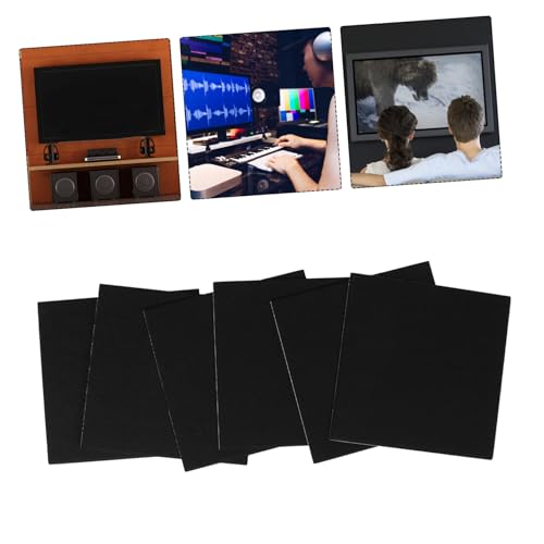 PRETYZOOM 72 Stück Teiliges Selbstklebendes Akustikpanel aus Hochdichtem Polyester zur Schallabsorption und Geräuschreduzierung Schalldämmende Wandfliesen für Büro Studio und Ruhige PRETYZOOM 72 Stück Teiliges Selbstklebendes Akustikpanel aus Hochdichtem Polyester zur Schallabsorption und Geräuschreduzierung Schalldämmende Wandfliesen für Büro Studio und Ruhige von PRETYZOOM