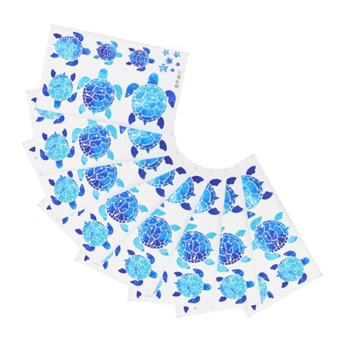 PRETYZOOM 8 Blätter Teiliges wasserdichte PVC Meeresschildkröten Wandsticker Niedliche Unterwasser-Badezimmer Kinderzimmer-Dekoration Abziehbare Badewannenaufkleber für Schlafzimmer und PRETYZOOM 8 Blätter Teiliges wasserdichte PVC Meeresschildkröten Wandsticker Niedliche Unterwasser-Badezimmer Kinderzimmer-Dekoration Abziehbare Badewannenaufkleber für Schlafzimmer und von PRETYZOOM