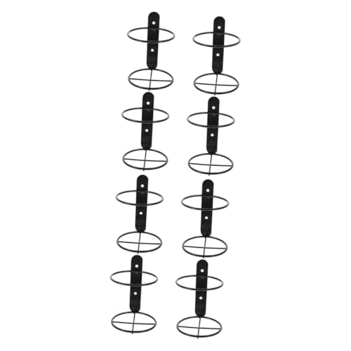 PRETYZOOM 8 Stück Wandmontiertes Weinflaschenregal Teiliges aus Langlebigem Metall Einzeln Hängender Flaschenhalter für Weinliebhaber Modernes Design Platzsparend für Wohnzimmer und Bar PRETYZOOM 8 Stück Wandmontiertes Weinflaschenregal Teiliges aus Langlebigem Metall Einzeln Hängender Flaschenhalter für Weinliebhaber Modernes Design Platzsparend für Wohnzimmer und Bar von PRETYZOOM