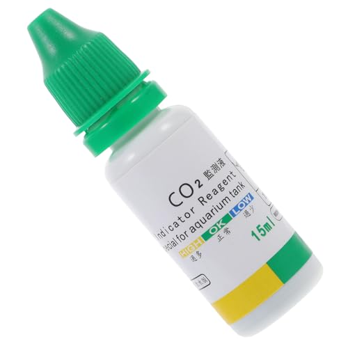 PRETYZOOM Aquarium Testflüssigkeit für Süßwasser Aquarien Wasserqualität Tester zur Präzisen Überwachung von Kohlendioxid im Fischtank für Gesundes Wasser und Nachhaltige Pflanzenpflege von PRETYZOOM